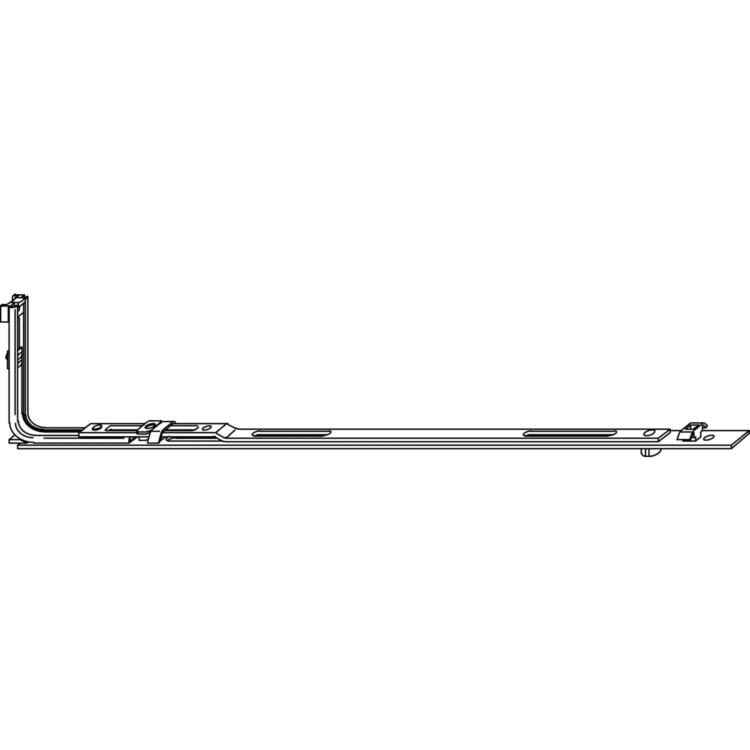 Maco Mt Mittelverschluss Größe 400 1 Verschlusszapfen Flügelfalzbreite/Flügelfalzhöhe 751-1050mm