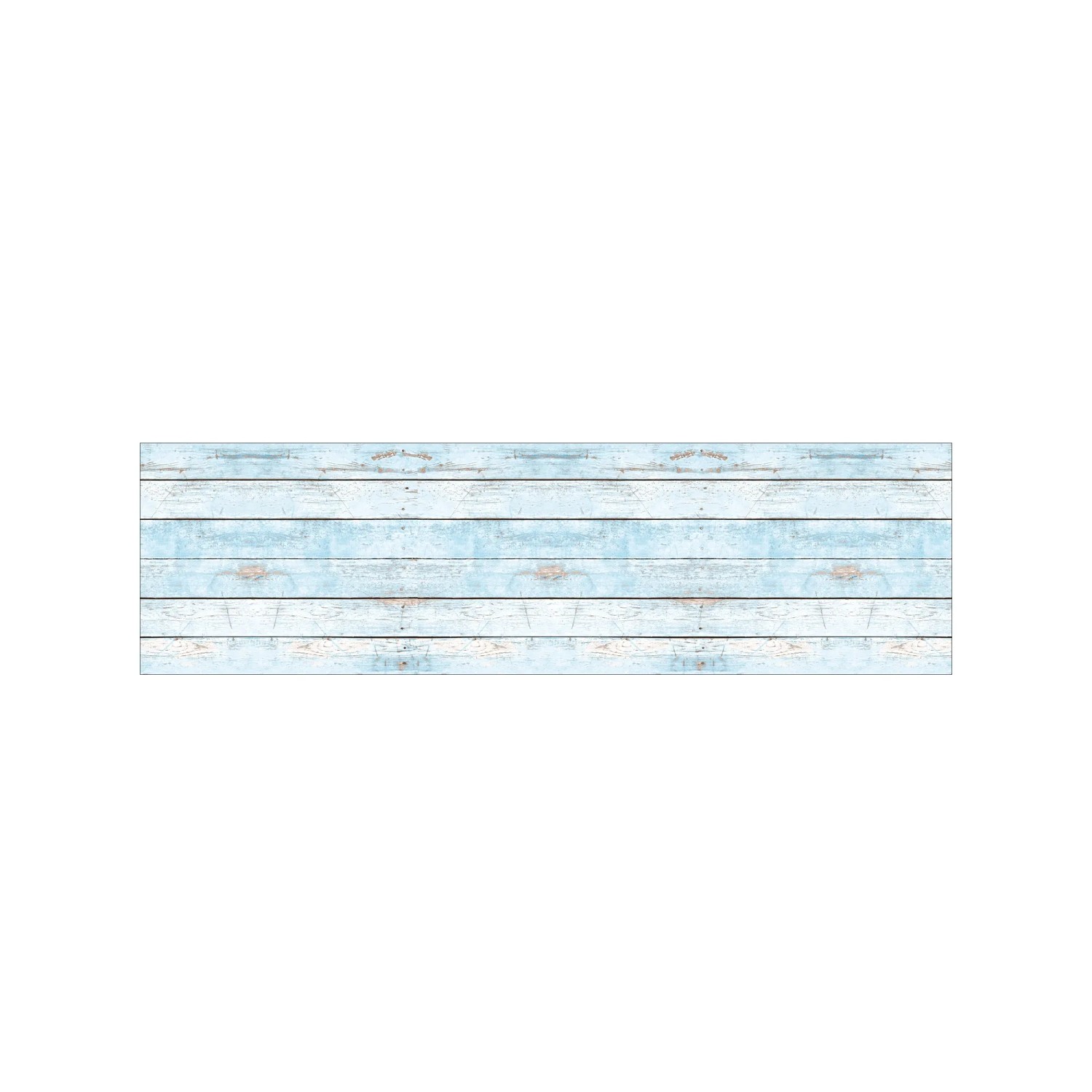 MySpotti Küchenrückwand Profix Cucina Wood Light 210 x 60 cm Hellblau