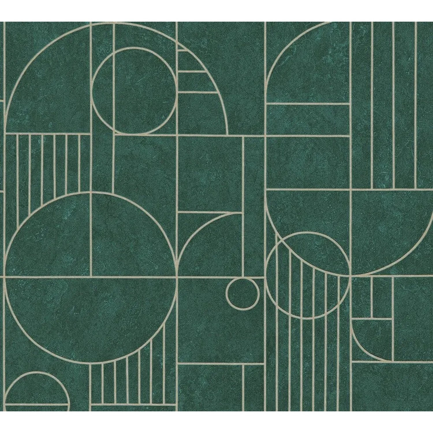 Tadessi Tapete Grafisch M1-No.1837 Vliestapete in Grün