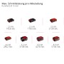 Einhell Power X-Change Akkus in verschiedenen Größen für Gartengeräte.