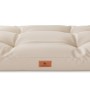 Beiges Knuffelwuff Hundekissen Gatsby Cordura, 65x90cm, gesteppt.