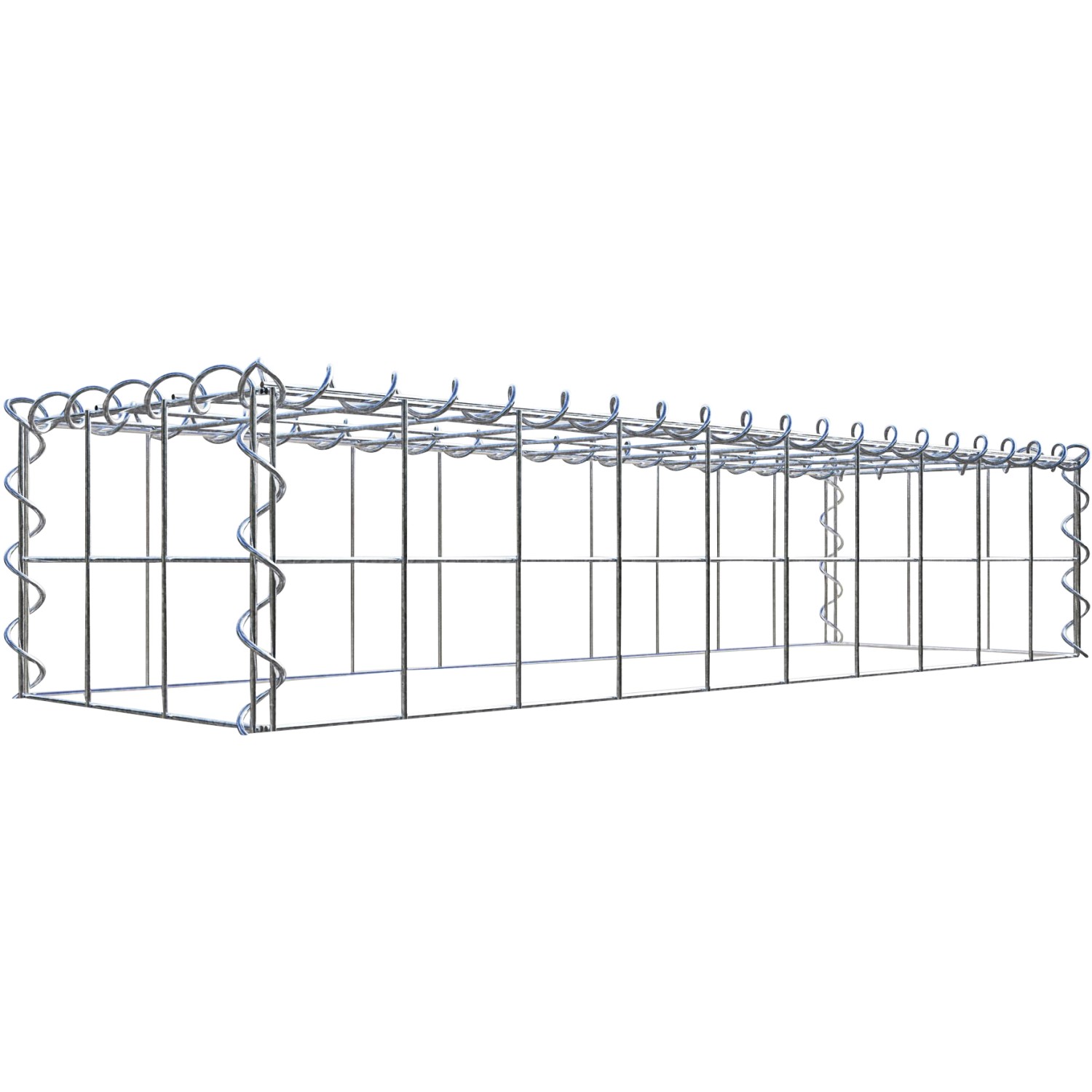 Thumbnail - Gabiona Gabione-Anbaukorb Typ 3 20 x 100 x 30 cm Maschenw 10 x 10 cm