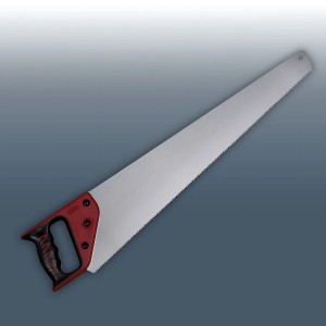 ORAC DECOR Spezialsäge FB14, Handsäge mit rotem Griff für Paneele und Zubehör.