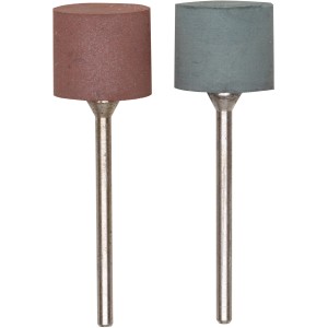 Proxxon Polierkörper, 2 Stück Zubehör für Miniaturwerkzeuge, Ø 14 mm, für Gold, Silber.