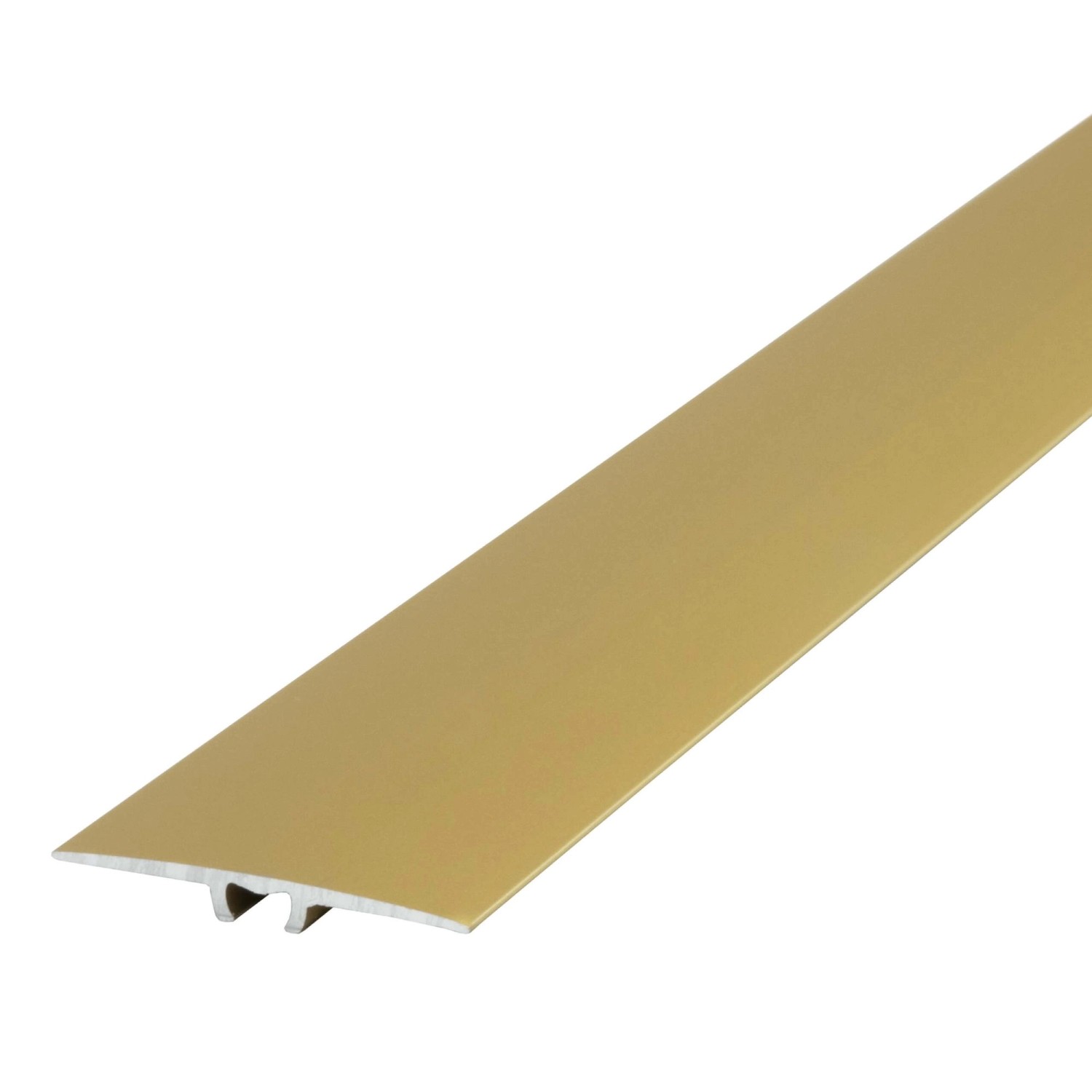 Dalsys Übergangsprofil Flach 180cm x 35mm inkl. Befestigung Gold