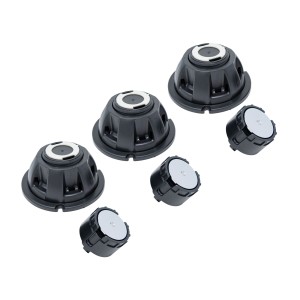 Schulte Unterbaufuß für Duschwannen Centro- & Lineastone 90 mm - 112 mm 3er-Set