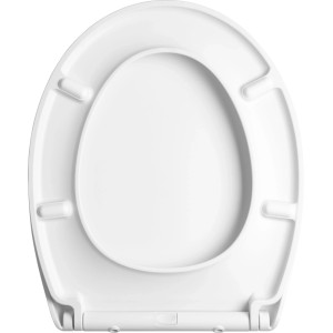 baliv WC-Sitz Margat, weiß matt, aus Duroplast. Mit Absenkautomatik für Komfort im Bad.
