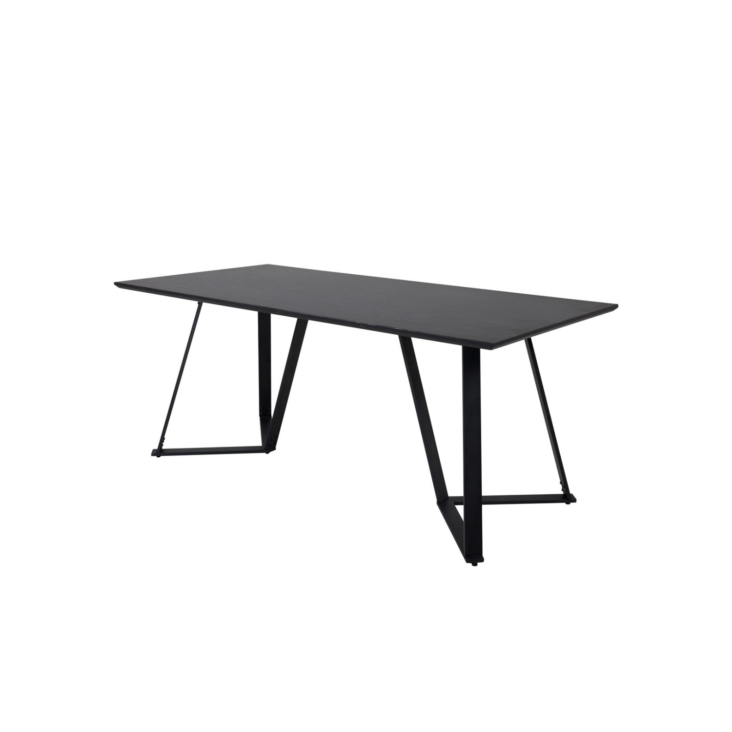 ebuy24 Marina Esstisch 90x180cm Schwarz günstig online kaufen
