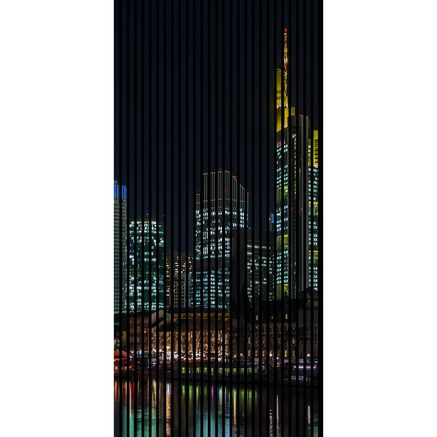 FN Acustico Akustikplatte Frankfurt 1 PET u. MDF Foliert 1.133 x 19 x 2.400 mm