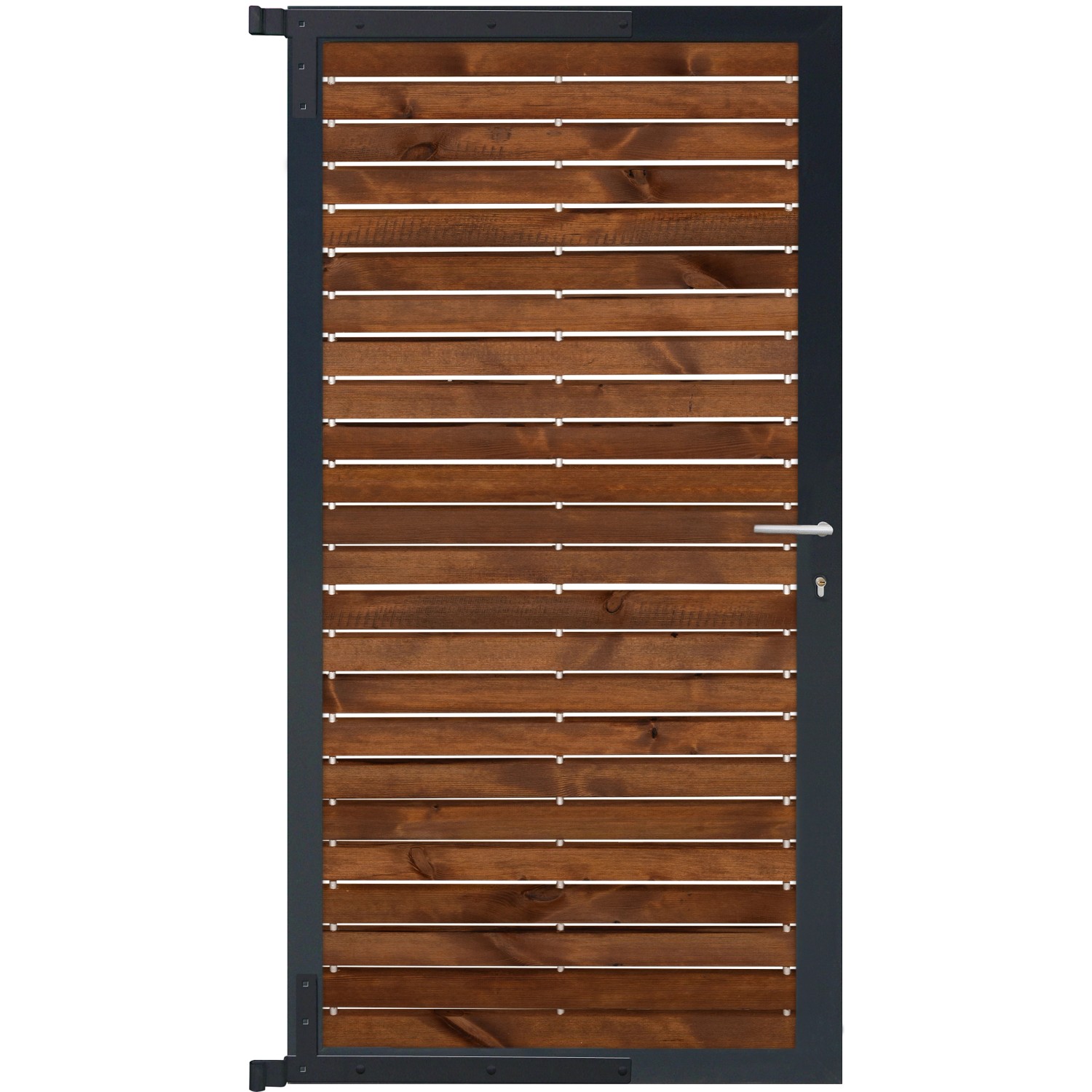 GartenLand Steckzauntor Craftwood 90 x 175 cm Holz Skandinavische Kiefer Br günstig online kaufen