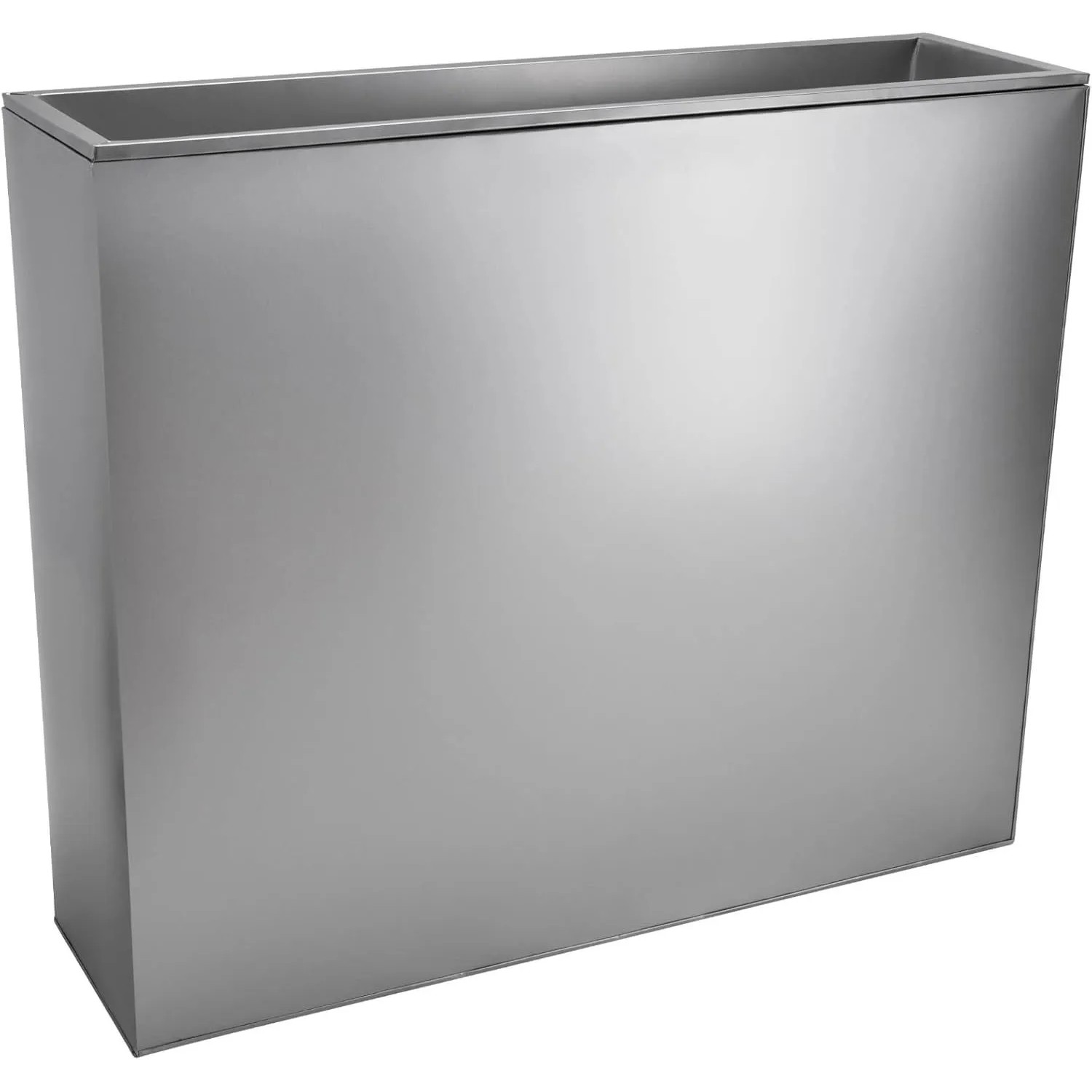 Vivanno Raumteiler Elemento 90 cm x 25 cm x 75 cm Silber