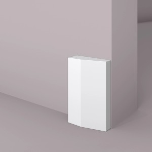 NOEL & MARQUET Sockel-Set WB2 WALLSTYL, Zierelement, Türumrandung, 16,2x3,5x10 cm, weiß.