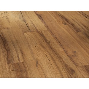 Laminatmuster Parador Basic 400 Eiche History Landhausdiele mit V-Fuge, Holzstruktur