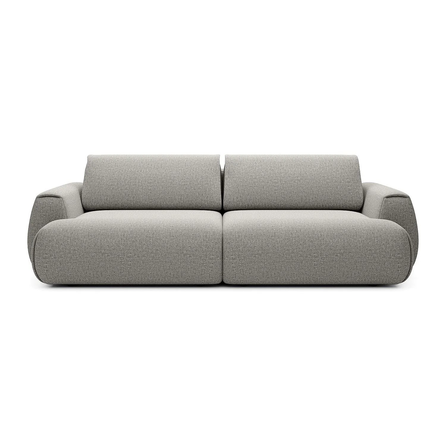 Vente-unique Schlafsofa Monelia Grau 260 cm