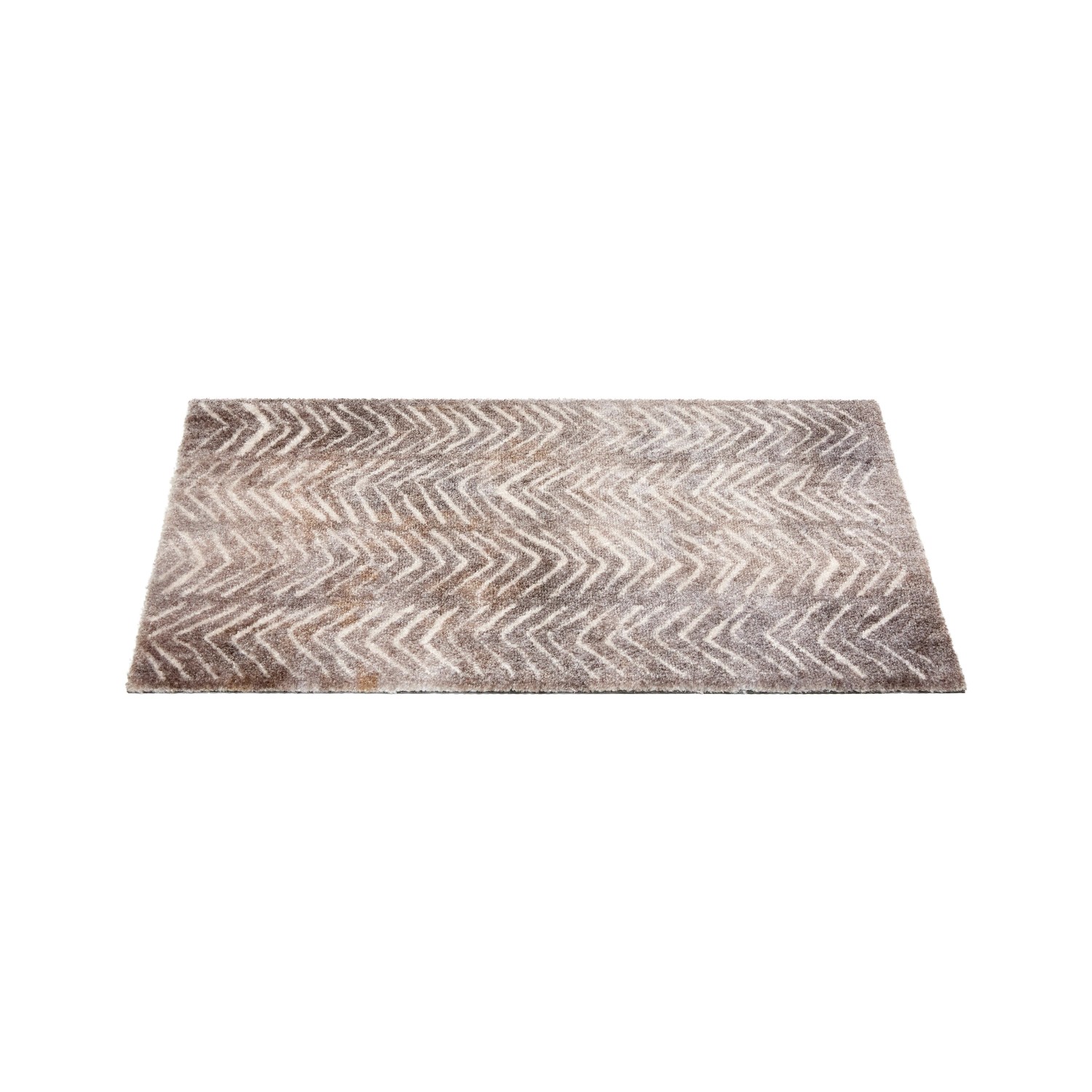 Schöner Wohnen Fußmatte Manhattan Triangle 50 cm x 70 cm Taupe