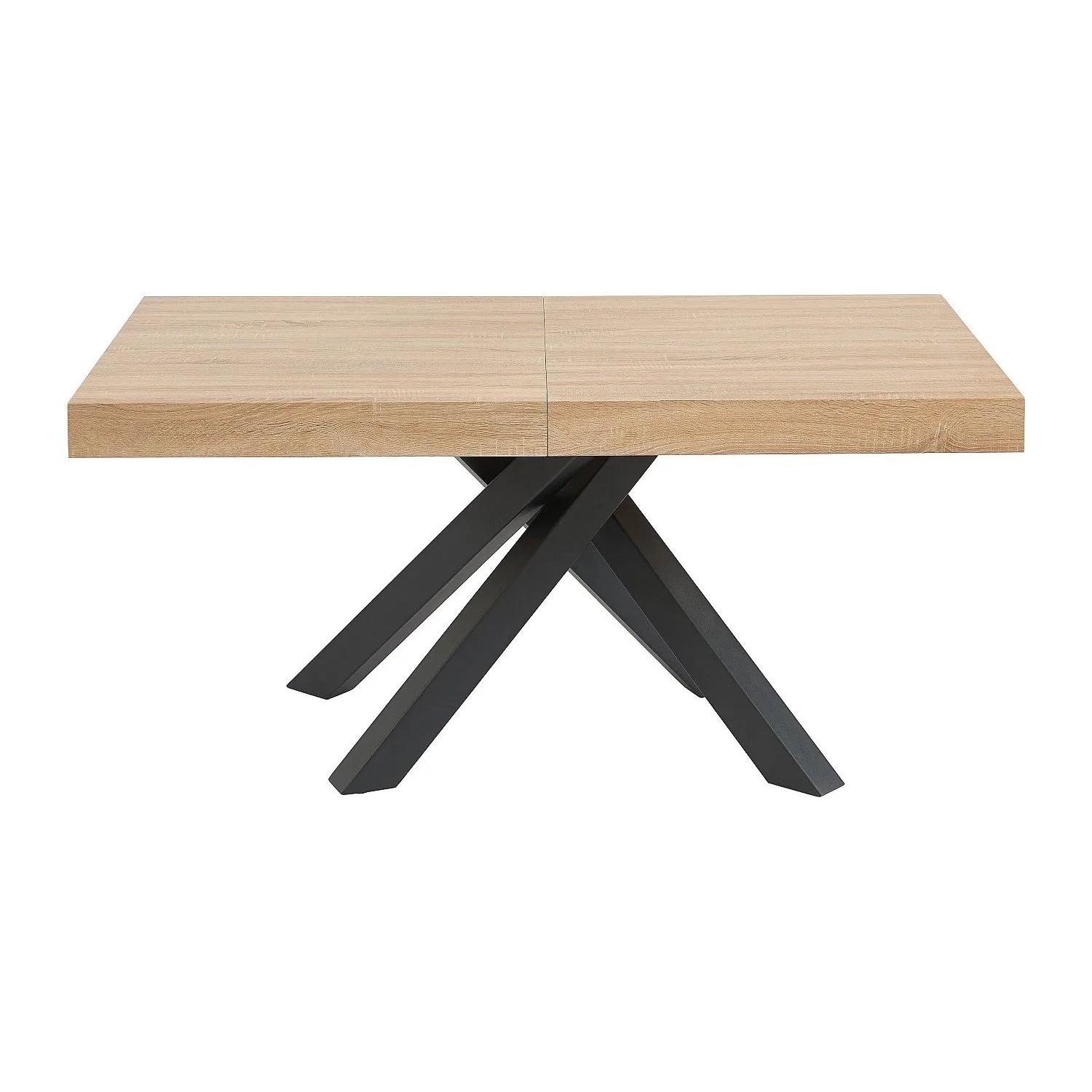 Vente-unique Esstisch Catonav Naturfarben Hell 200 cm  240 cm  160 cm