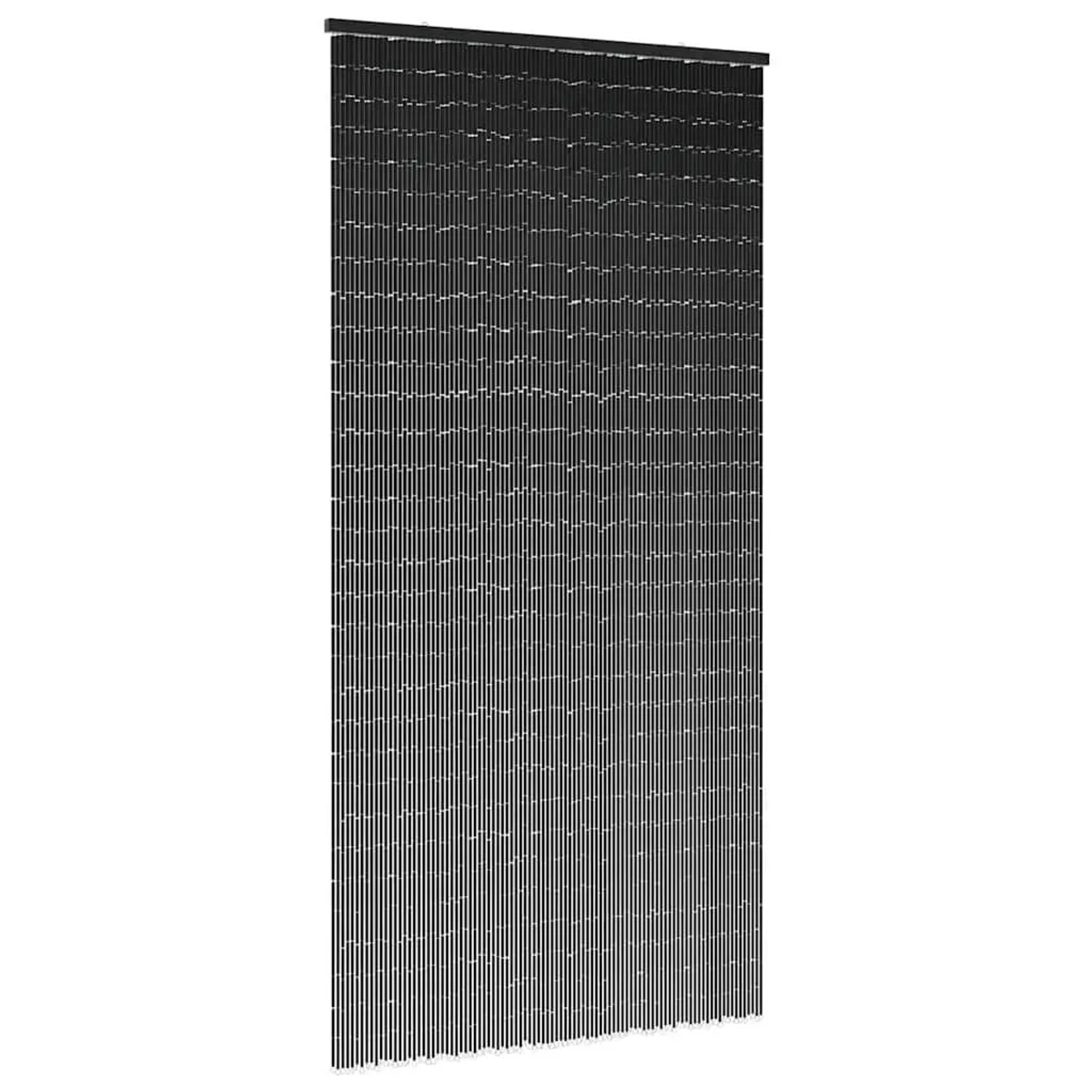 vidaXL Insekten-Türvorhang Dunkelgrau 90x220 cm Bambus 4017448