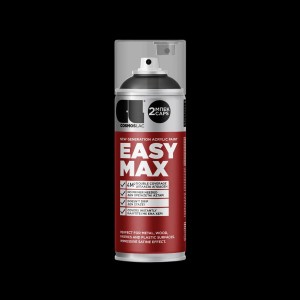 COSMOS LAC EASYMAX Sprühlack Matt mit Extrem Hoher Deckkraft  Spraydosen Sprühfarbe DIY Lack RAL 9005 Schwarz