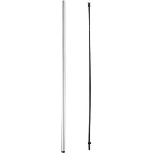 Grohe Ersatzrohr für Duschsysteme, Chrom, mit innenliegender Wasserführung.