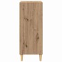 vidaXL Sideboard Artisan-Eiche, Holzwerkstoff, 57x35x89,5 cm