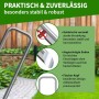 TTL GARDEN Erdanker, 100er Set, 150mm, verzinkter Stahl für Gartenvlies, Unkrautvlies & Camping.