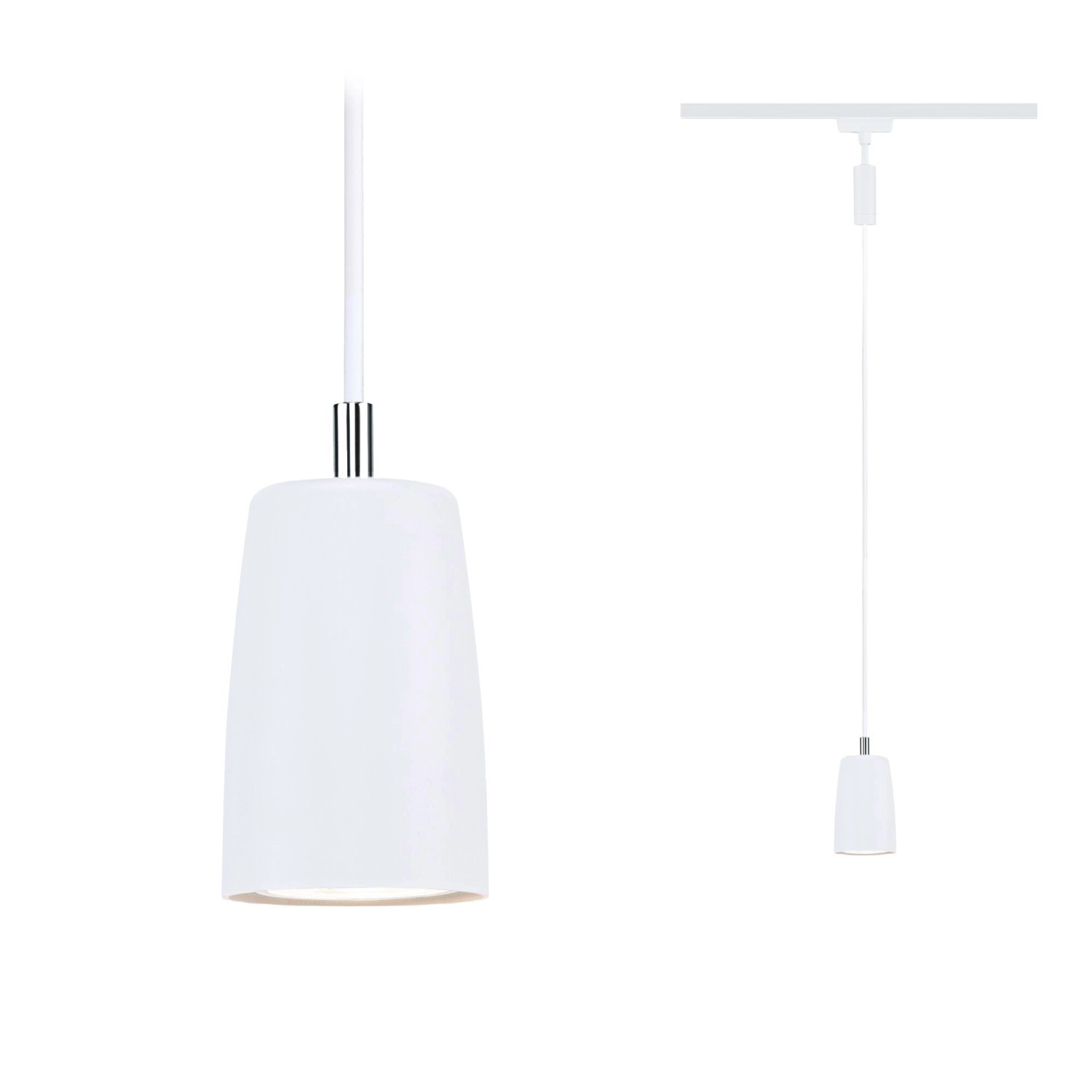 Paulmann Pendelleuchte Cover URail Signalweiß 122 cm x 6,5 cm