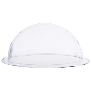 HMF 46740 Halbkugel aus Acryl mit Krempe DIY Acrylhaube Durchmesser 40 cm Transparent