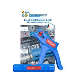 WEICON Elektroinstallations-Set 3: Abisolierzange No.5 und Coax-Stripper No.2.
