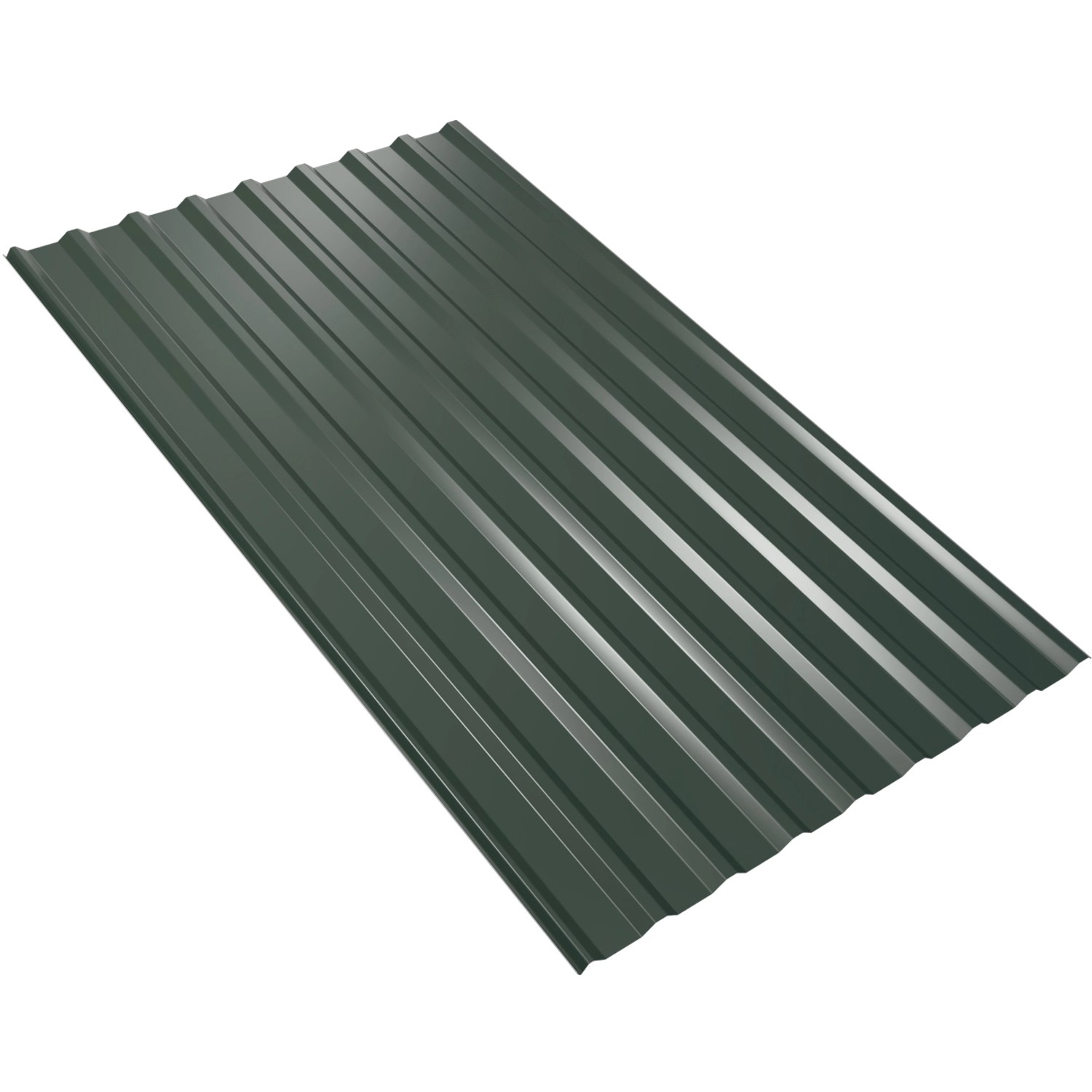 Weckman Stahl-Trapezprofil Nadelgrün B: 1135 mm x L: 2000 mm Stärke 0,4 mm