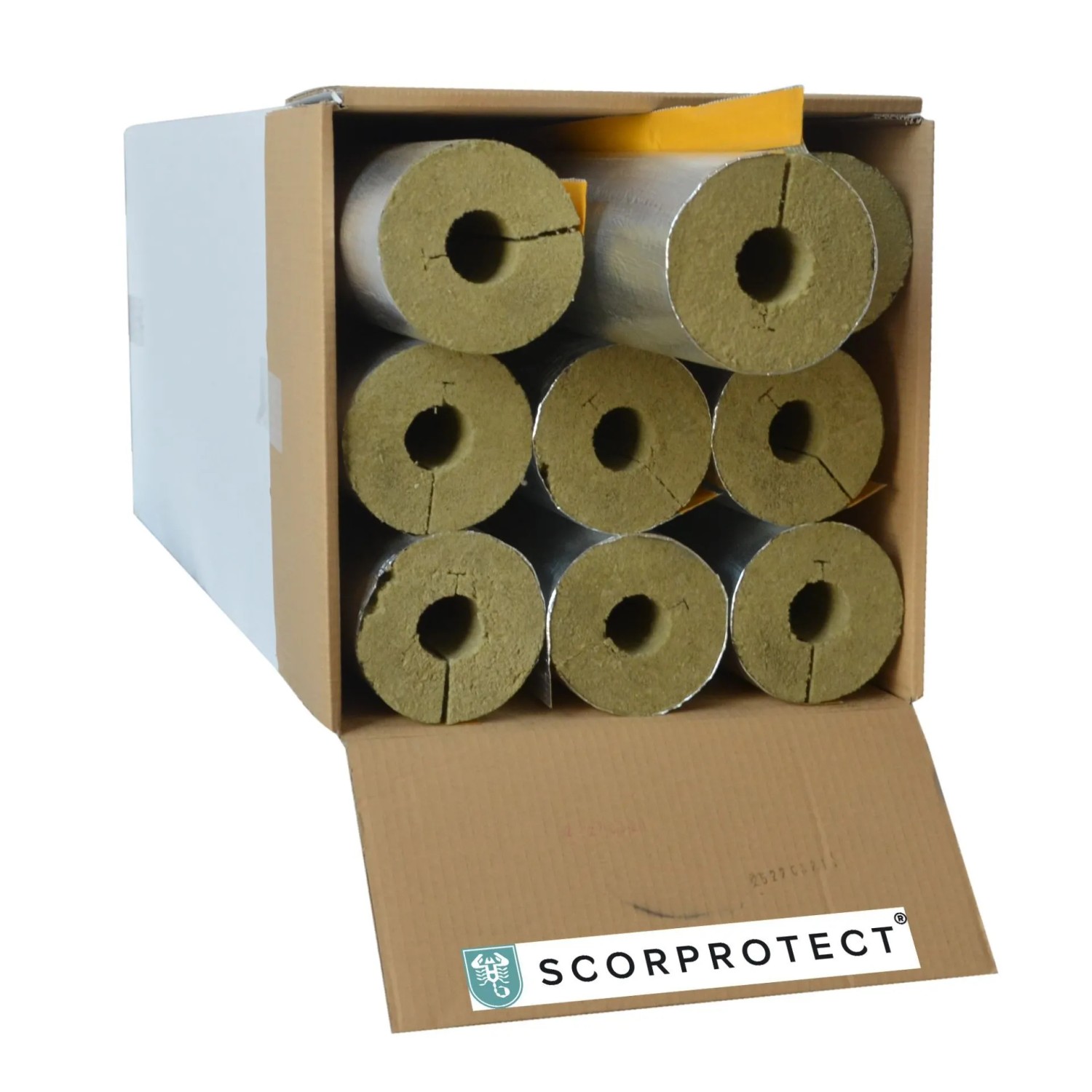 Scorprotect Karton Rohrisolierung Alu 42 MM X 40 MM