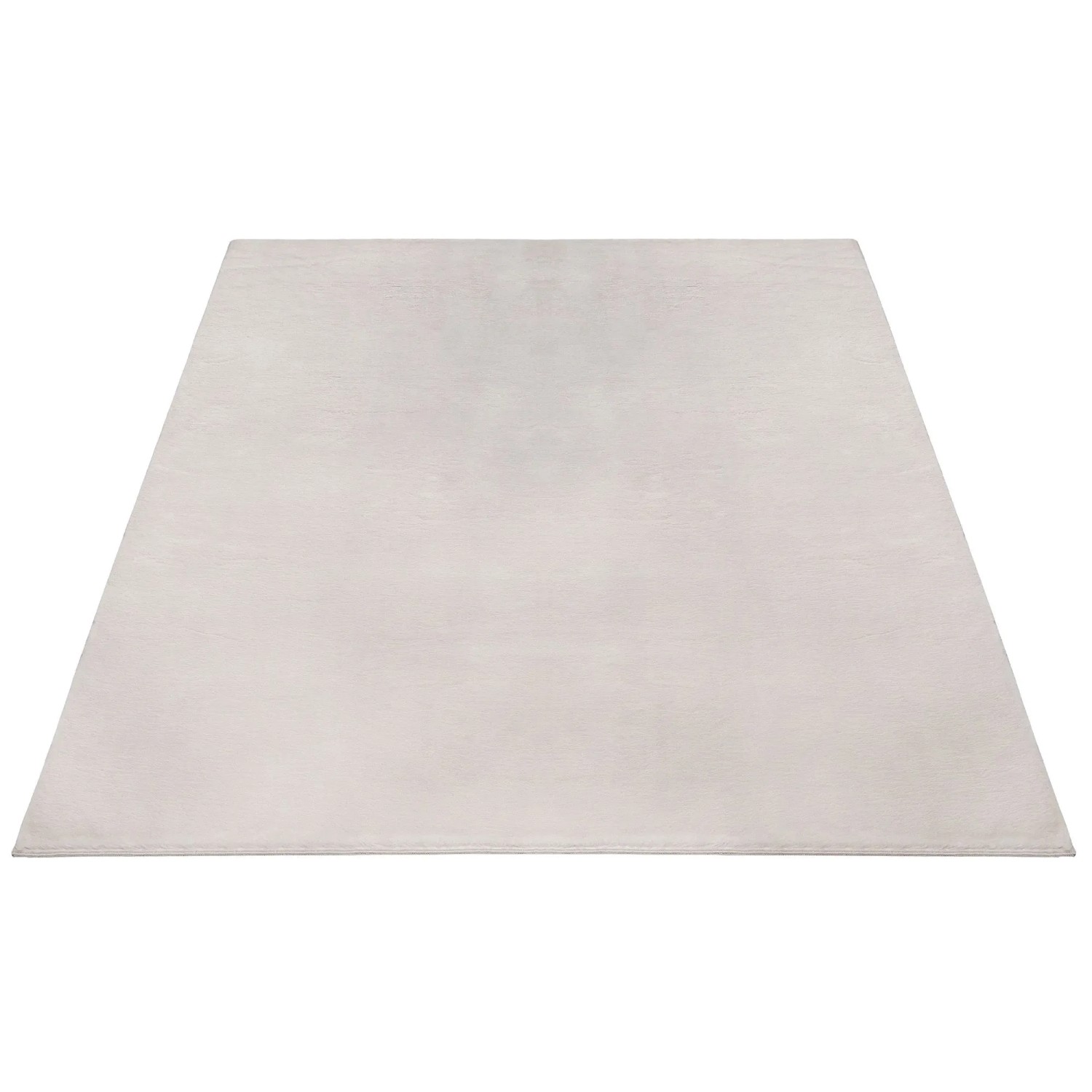 Floornovo Kurzflor Teppich Nr. 271 Beige Einfarbig 110 x 60 cm günstig online kaufen