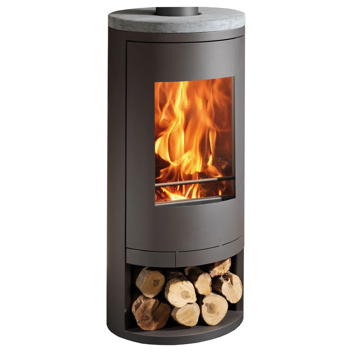 Panadero Ecodesign Kaminofen Stahl Schwarz-Metallic 7,4 kW