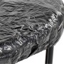 Schwarze EXIT Trampolin Abdeckplane D305cm zum Schutz vor Schmutz und Wetter.