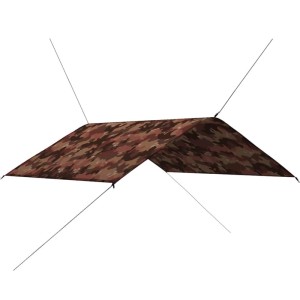 vidaXL Outdoor-Tarp 4x4 m Camouflage 93064