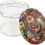 Fackelmann Einmachglas 230ml mit Beerendekor auf dem Deckel.