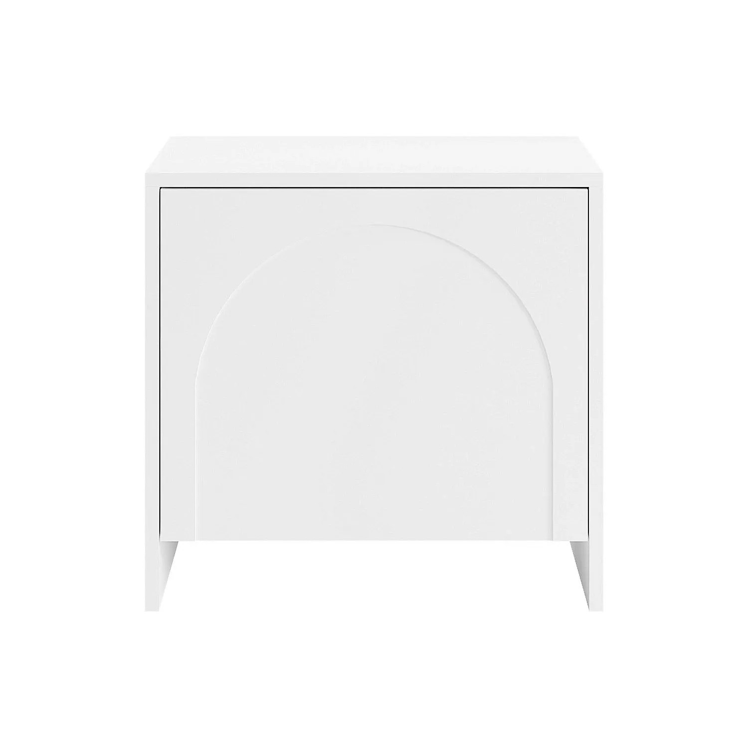 Vente-unique Nachttisch Nalyra Weiß 52 cm