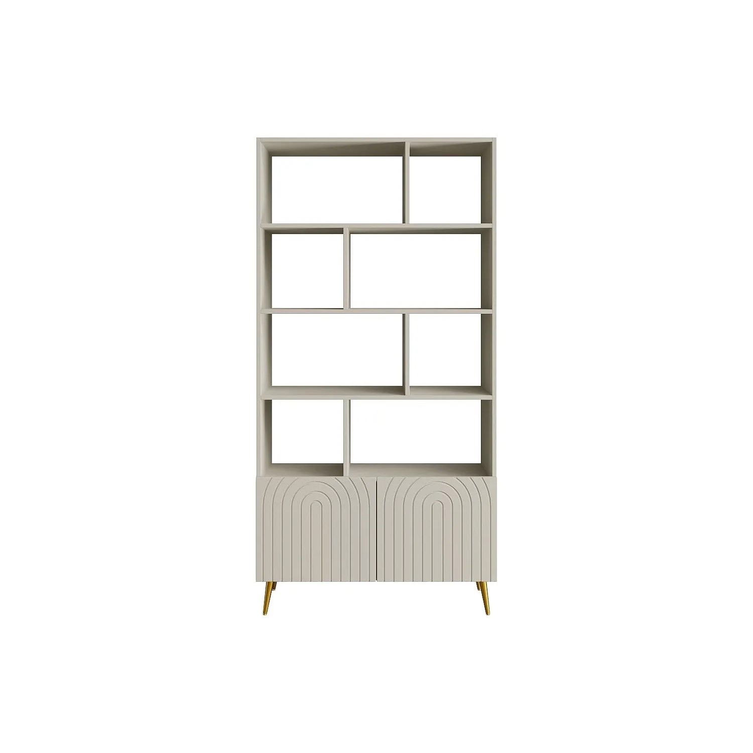 Vente-unique Bücherregal Norsim Beige 90 cm