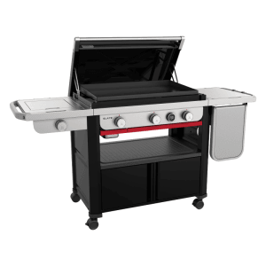 Weber Gasgrill Slate GPSB Premium Plancha 76 cm Schwarz