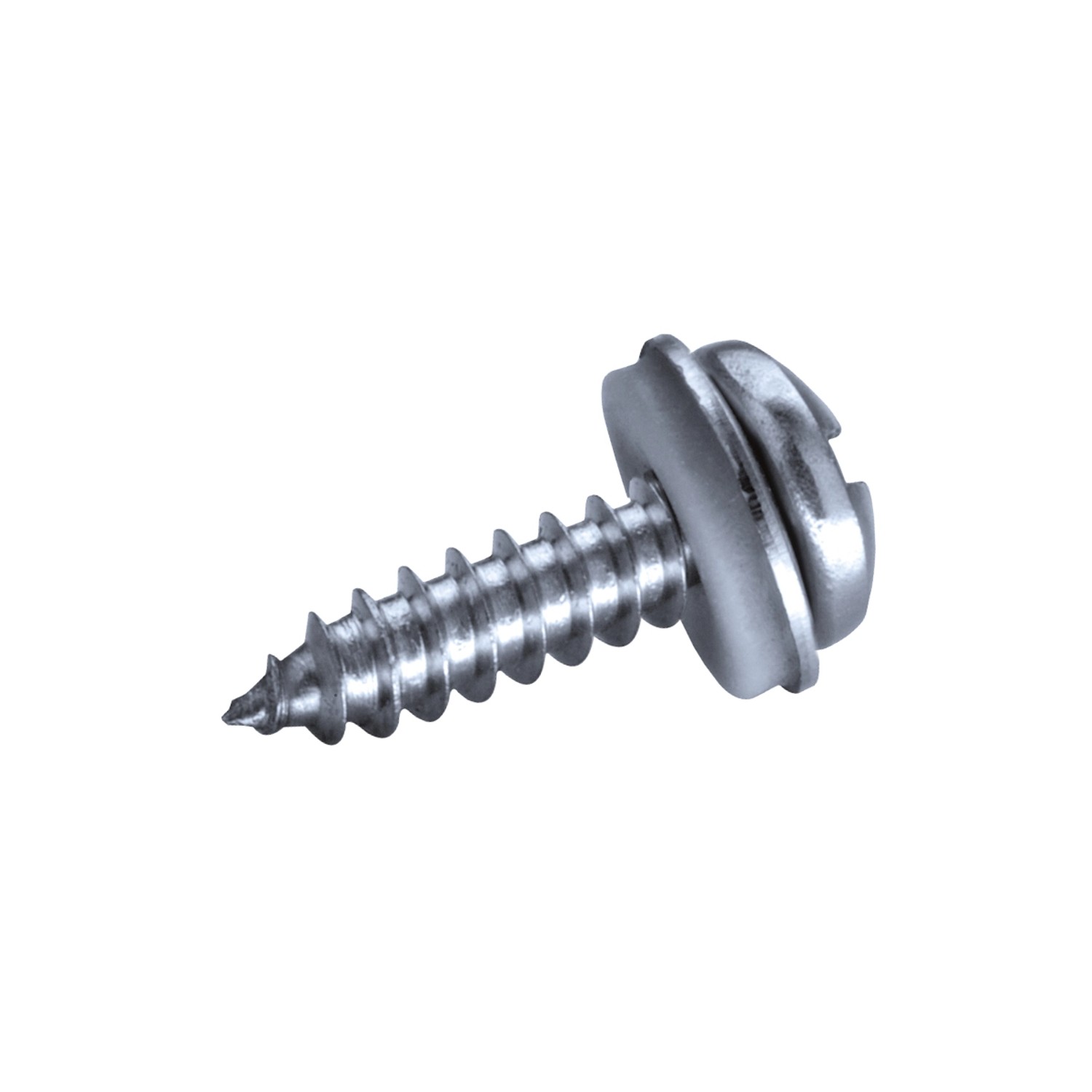 GOEBEL 500 Linsenblechschrauben Dichtscheibe 4,8 x 19 mm Edelstahl A2 V2A Linsenkopf Längsschlitz Schrauben Blechschraub...
