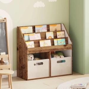 vidaXL Kinderregal Altholz 72,5 x 29,5 x 69 cm Holzwerkstoff 892387