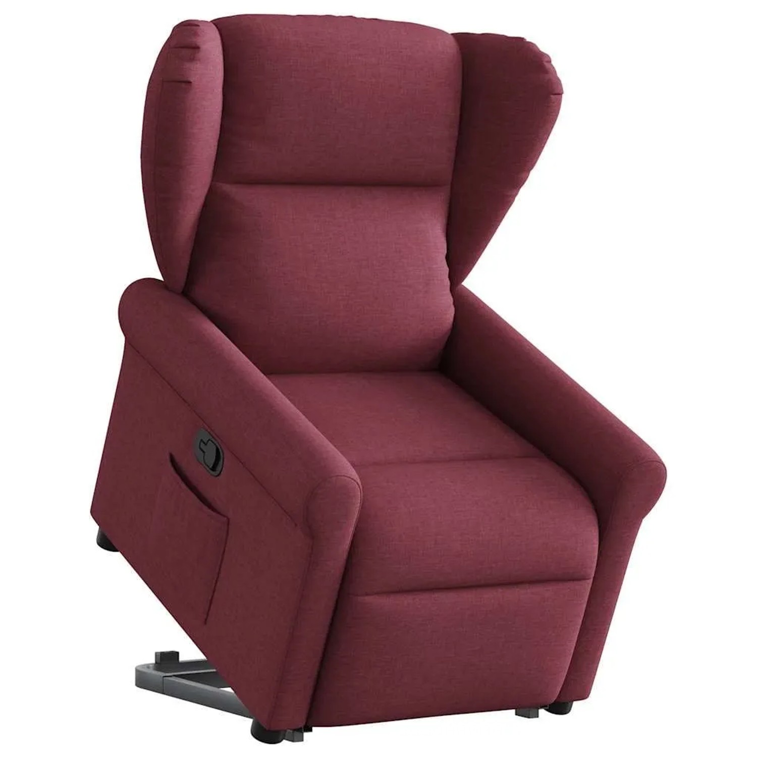 vidaXL Relaxsessel mit Aufstehhilfe Weinrot Stoff 3303377 günstig online kaufen