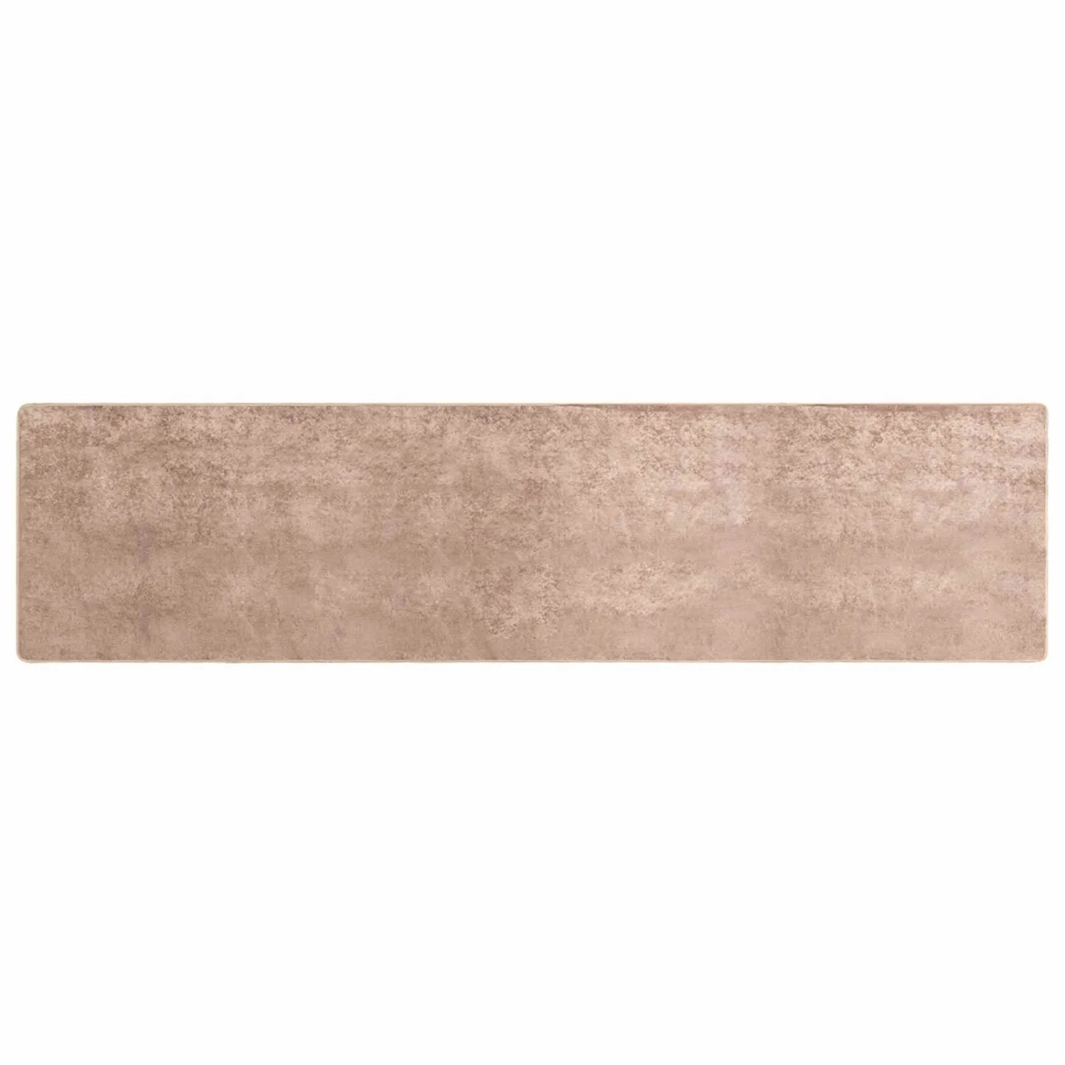 vidaXL Teppichläufer MARSA Sand 80 x 400 cm Polyester und PVC 42023116