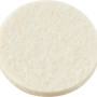 Selbstklebende Parkettgleiter Ø 35mm aus Wollfilz, 4 Stück, für Möbel und empfindliche Böden.