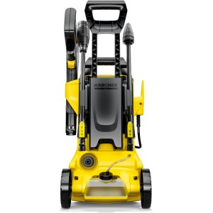 Gelber Kärcher Hochdruckreiniger K 3 Power Control mit Zubehör.