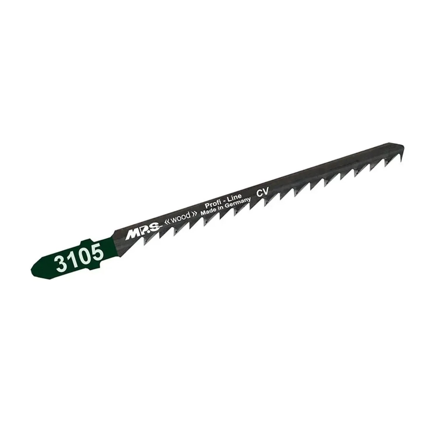 Westfalia CV-StichsÄGeblatt Kreuzgeschliffen GeschrÄNkt GL 100 mm VL 75 mm ZT 4,0 mm 6 TPI 5er Pack