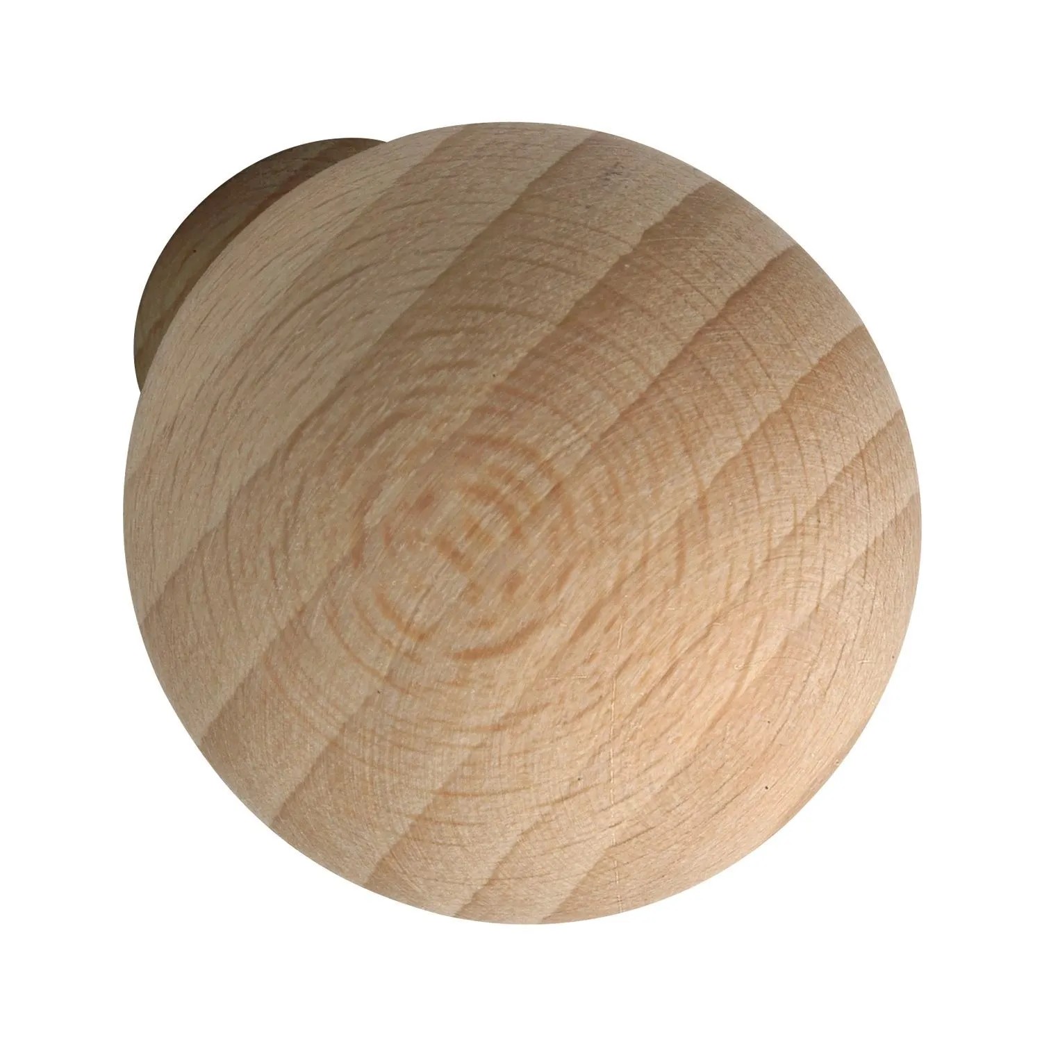 Alles im Griff Möbelknopf Olwen Ø 30 mm Tiefe 34 mm Buche Roh