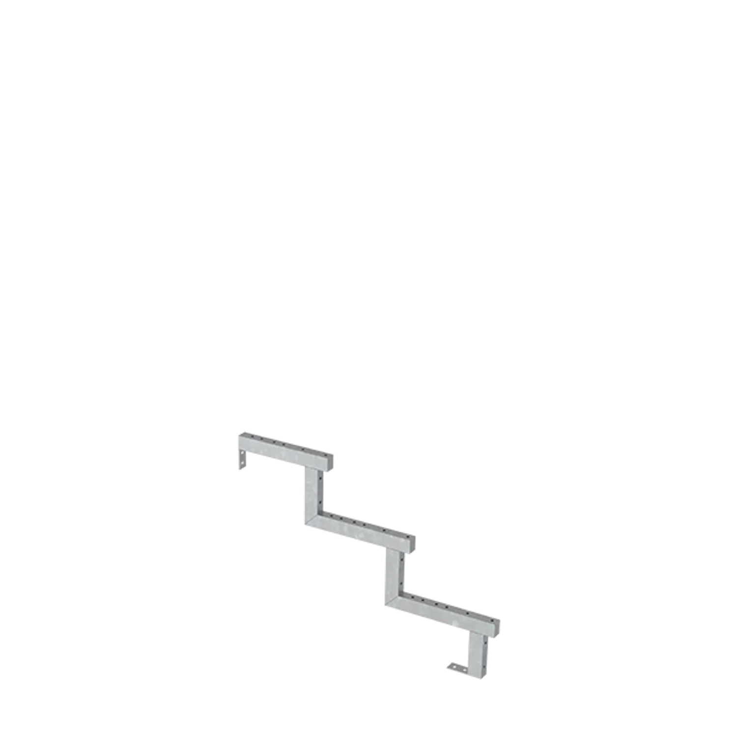 Plus A/S Treppenwange 3-Stufen  Schritttiefe 28 cm D 78 cm H 51 cm Feuerver günstig online kaufen