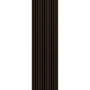 Equipped Wandpaneel WPC Eiche Walnuss, 2350 mm, für den Außenbereich.