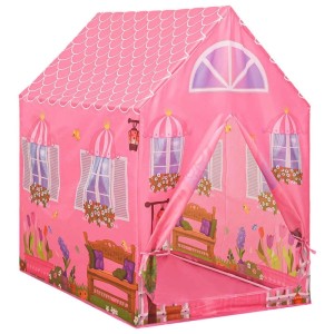 vidaXL Kinder-Spielzelt mit 250 Bällen Rosa 69x94x104 cm 3107749