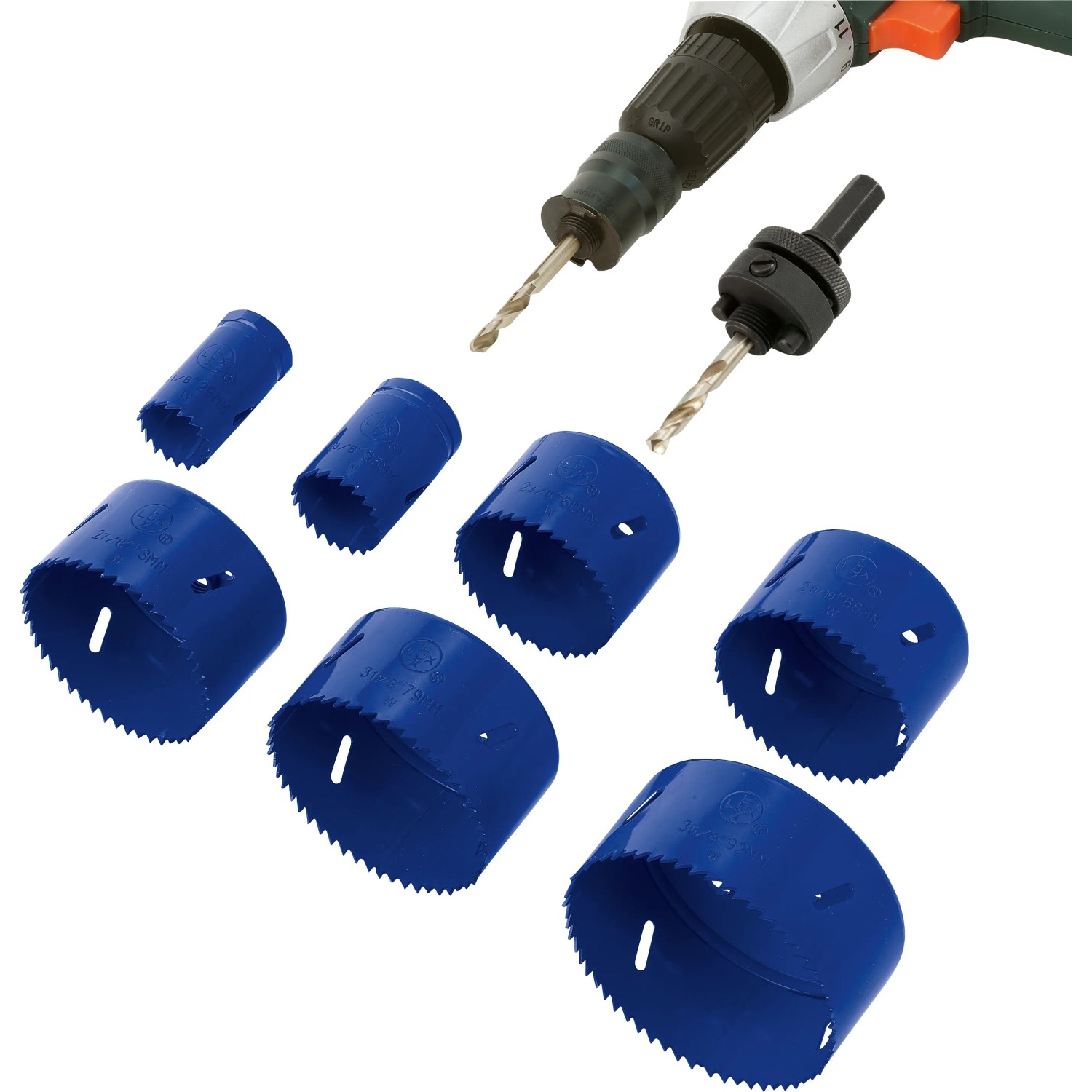 LUX-Tools Lochsäge-Set 11-teilig